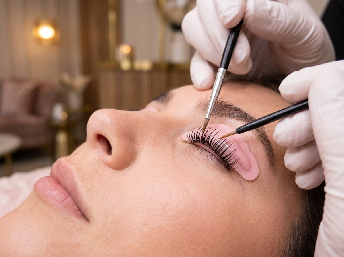 Lash lifting s barvením v salonu Veroni Studio
